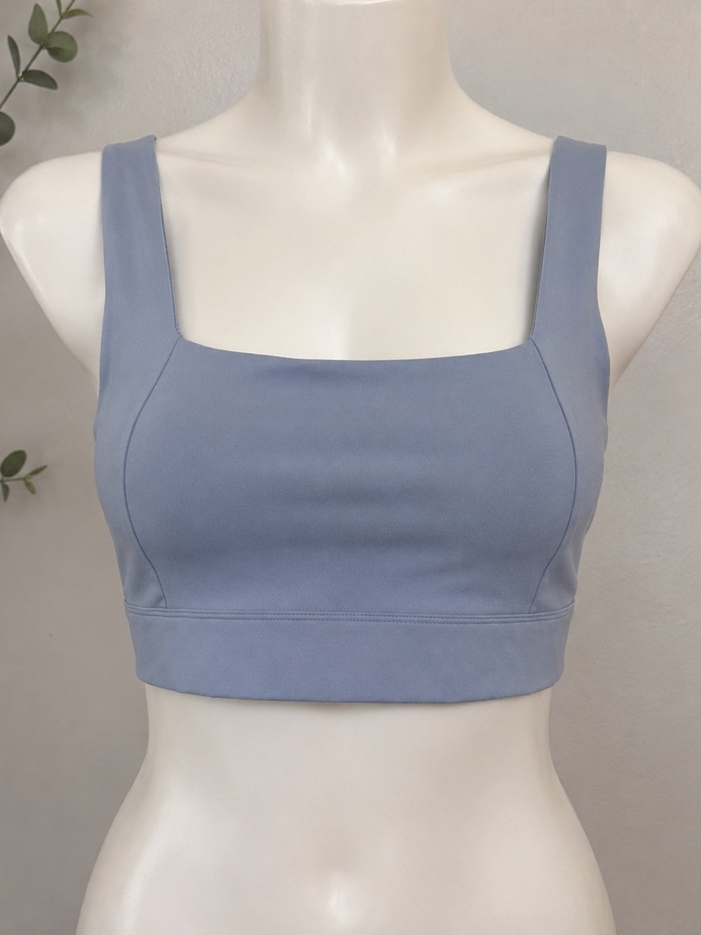 All In Motion XXL Light Blue Longline Sports Bra Yoga Crop Tank Activewear